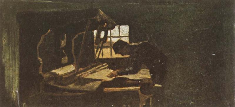 Vincent Van Gogh Weaver Arranging Threads (nn04) Sweden oil painting art